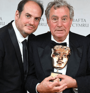 William George Parry Jones Also Known As Bill Jones With His Father In An Award Ceremony